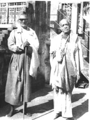 Шрила Шридхар Махардж и Шрила Бхактиведанта Свами Махарадж