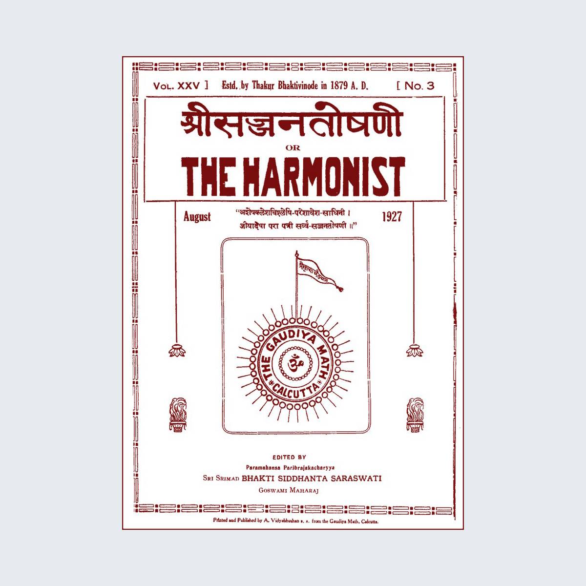 The Harmonist XXV-03