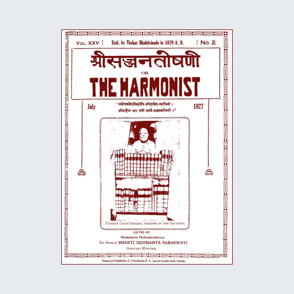 «The Harmonist XXV-01»